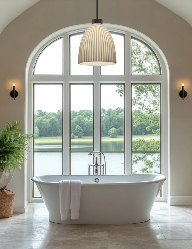 Colgante Justice Design Group PNA-8844-18-PLET-RIGID Impala 18"W - Negro Foto 4 de 4