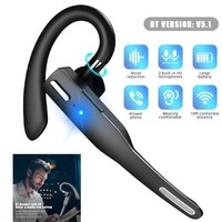Bluetooth Earpiece Wireless Headset Headphones Mic Car For Samsung iPhone