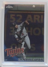 2010 Topps Chrome Denard Span #53 0q5
