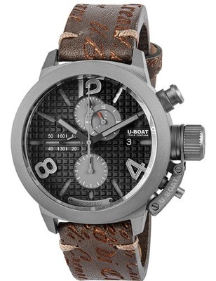 U-Boat 3005 Herrenuhr Classico Automatik Chrono Titanium Limited 45mm 10ATM