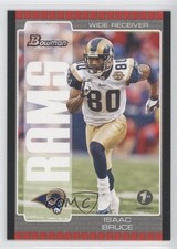 2005 Bowman 1st Edition Isaac Bruce #62 HOF 0c4