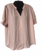Color Pink Large Size Womens Blouse Second Ha...