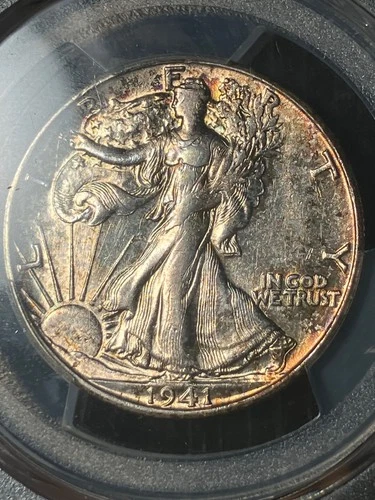 1941-S AU55 Walking Liberty Half Dollar, PCGS 49527764