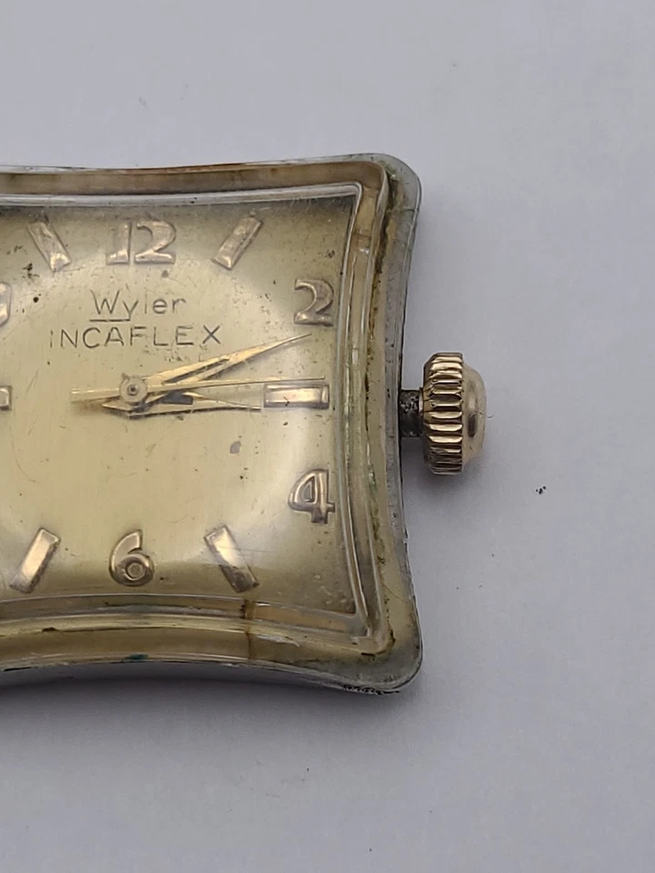 Vintage Wyler Incaflex Wrist Watch FOR Parts Or Repair - Image 2 of 4