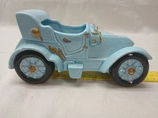 Inarco Japan Vintage Ceramic Old Fashioned Car Pottery Vase Decor Display *