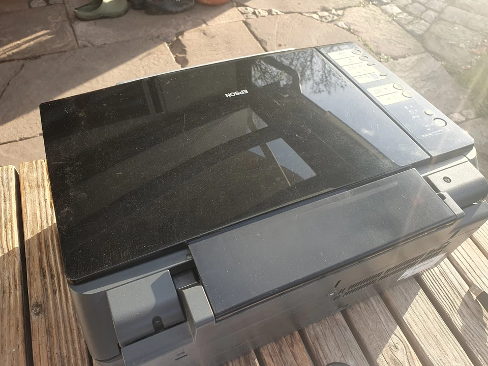 Drucker Epson Stylus DX 7450, Scanner, Kopierer, Tintenstrahldrucker, - Bild 3 von 4