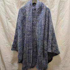 Las mejores ofertas en Tamaño Regular Azul Poncho abrigos