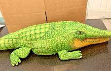 Vintage Giant Alligator Crocodile Plush Styro...