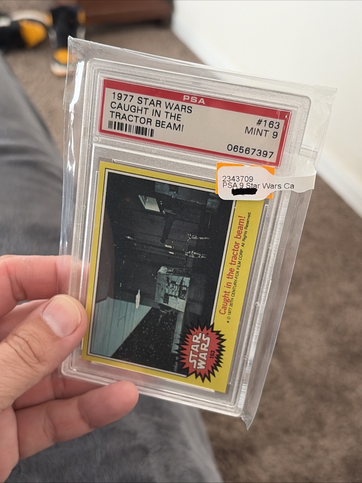 1977 STAR WARS Topps PSA 9 Graded Card Lot #145 #163 #168 #179 #182 Lot Of 5x view 5