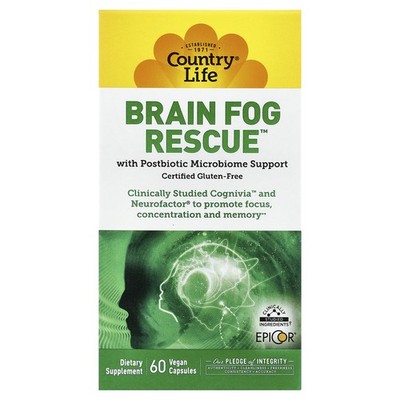 Brain Fog Rescue , 60 Vegan Capsules
