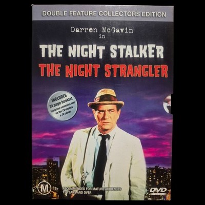 The Night Stalker/ The Night Strangler (2x Collector DVD, 1972) PAL Region 4 VGC