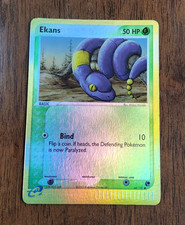 Pokemon TCG Ekans EX Sandstorm common holofoil 64/100 2003 LP on eBay