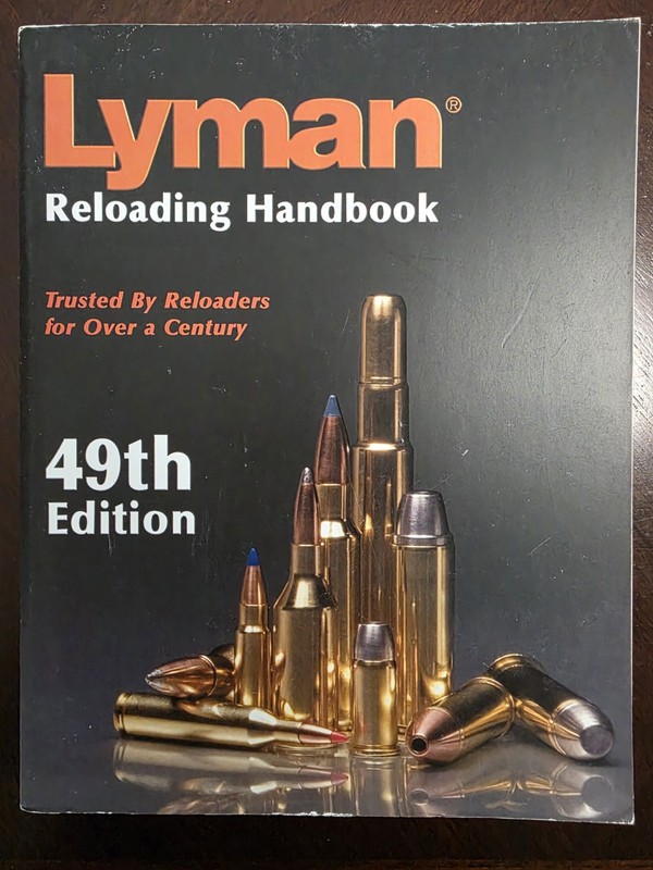 Lyman Reloading Handbook 49th Edition 2008 Softcover Illustrated Handgun/Rifle