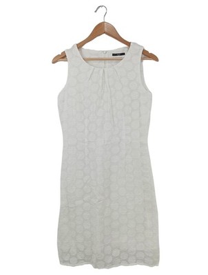 ZERO Sommerkleid Damen Kleid Gr. DE 34 weiß Elegant