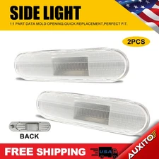 2002-2005 For Honda Civic Si EP3 3 Door Fender Clear Led Rear Marker Side Lights