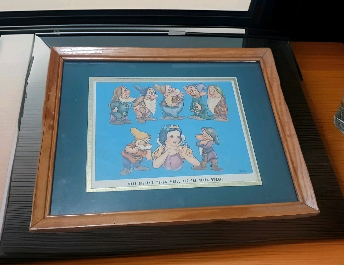 1938 Snow White & Seven Dwarfs ad WDP Made In USA Disney