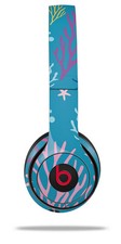 Skin Wrap for Beats Solo Wireless 2 3 4 Sea Colorful SKIN ONLY