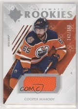 2018 Upper Deck Ultimate Collection Rookies Jerseys /399 Cooper Marody #79 yk4