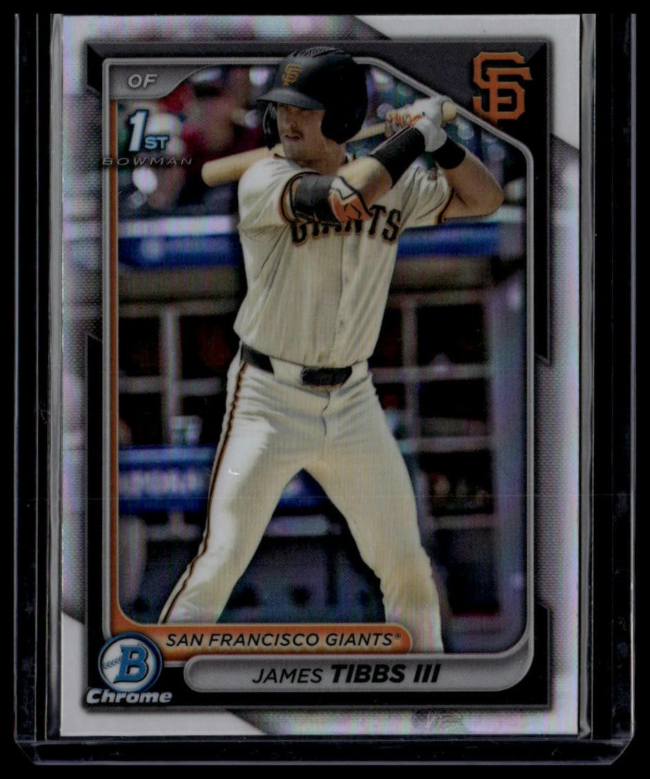 James Tibbs III 2024 Bowman Draft Chrome 1st Refractor