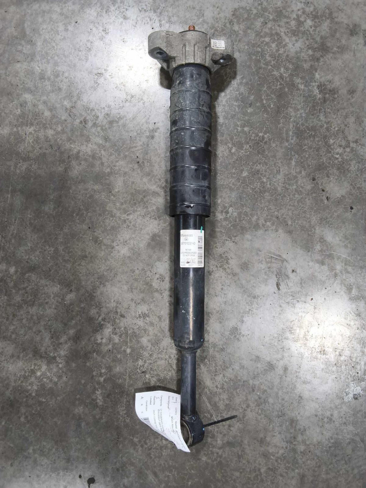 Maserati Ghibli 2017 Rear Damper P/N 670102917