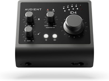 Audient Audio Interface Id4 MKII, Class a Console Microphone Preamp (High Speed