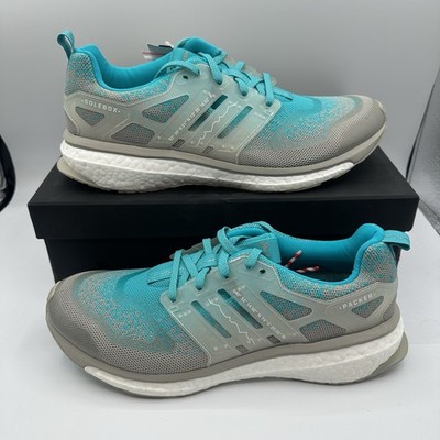 Adidas Packer X Solebox Energy Boost Shoes Mens Sz 8 Silfra Rift Pack Sneakers