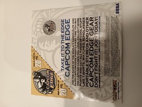Marvel vs Capcom 2 Sega Dreamcast Disc, Case, and Manual