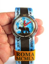 POP SWATCH WATCH HISTORICAL OLYMPICS AG 1994 ROME  PMZ 101