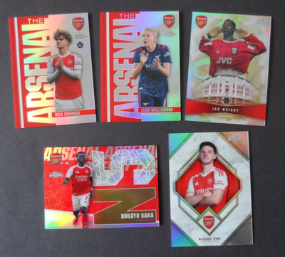 Topps Chrome Arsenal 2025-26 #Insert Cards (Complete your collection)