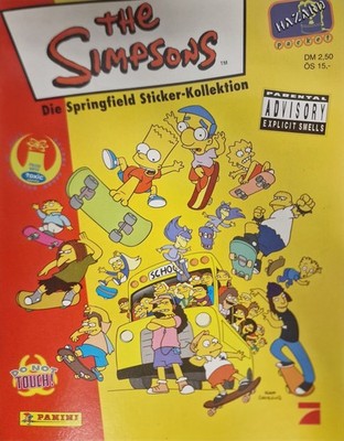 Panini ''The Simpsons'' Jahr1999 Kollektion 1 Sammel Sticker Bilder - aussuchen