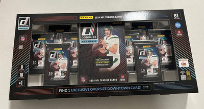 2024 Panini Donruss Football Factory Sealed Costco Bundle Box Great Rookie Class