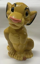 Vintage Disney Simba 2003 Keebler Cookie Jar Storage Container The Lion King NEW