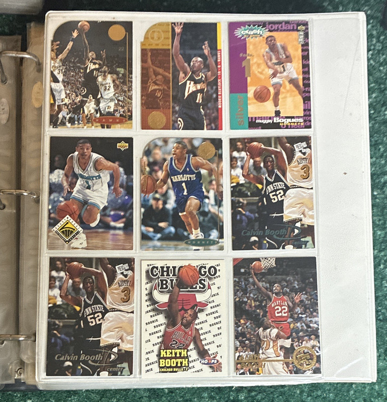 Upper Deck SE Championship Series 1995-96 NBA Card Lot (9) Bogues Booth