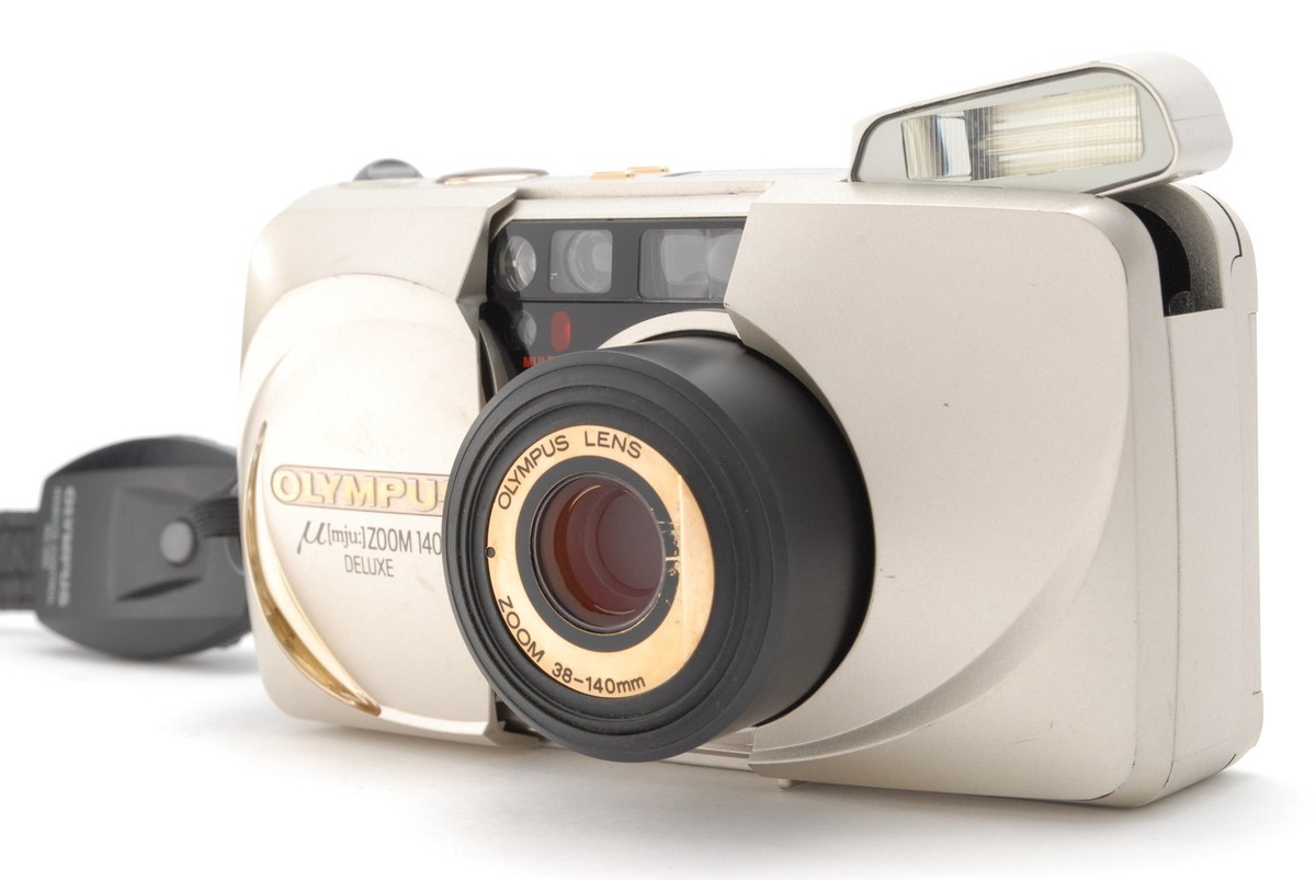 Read !!〈Near MINT〉Olympus mju μ zoom 140 Deluxe 35mm Film Camera
