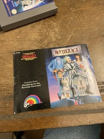 Beetlejuice w/Manual NES Nintendo