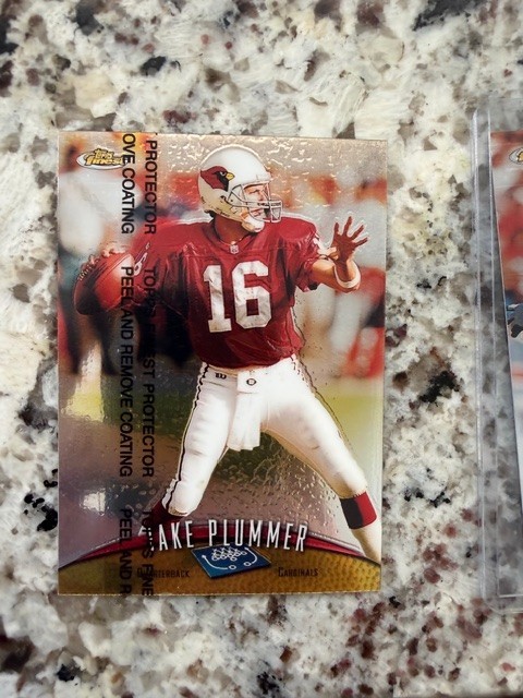 1998 TOPPS FINEST NFL FOOTBALL CARD ARIZONA CARDINALS JAKE PLUMMER #232