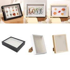 Rustic Wooden Shadow Box Frame for Special Moments