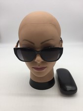 Burberry Women's Black Frame Fashion Sunglasses 62-15-143 Grey Lenses