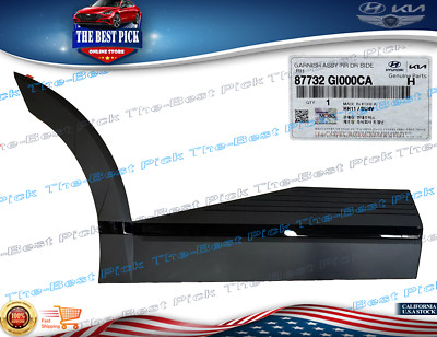  GENUINE  REAR Door Lower Molding RIGHT For 22-24 Hyundai Ioniq 5  87732GI000CA