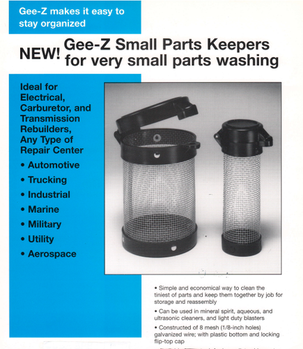 Parts Washer Basket Accessory, Parts Canister w/ Flip Top - Foto 1 di 2