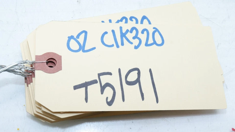 95-02 w208 w202 MERCEDES CLK320 AC LINE HOSE EXPANSION VALVE to COMPRESSOR T5191 - Image 2 of 4