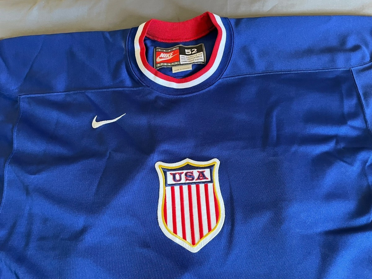 Nike Team USA American Hockey Authentic Phil Kessel jersey 52 rare 1932  style