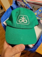 Pioneer Seeds Hat Corteva Agriscience Youth Baseball Trucker Cap Green Snap Back