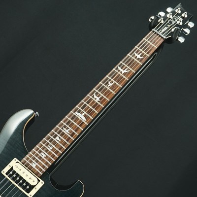 P.R.S. SE Custom 24 Bird Inlay Used Maple+Mahogany body Whale Blue 