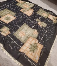 Turkish Scarf for Women, Cotton  100 Handmade   Crochet