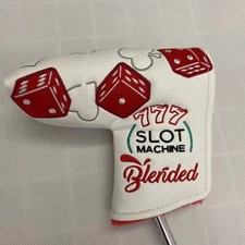 One of My Favourite Golf Putter Cover Magnetic Blade Putter Headcover Dice NEW