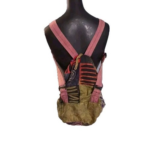 The Collection Royal Boho Hippie Backpack 14Wx18Lx6D Adjustable Strap Distressed