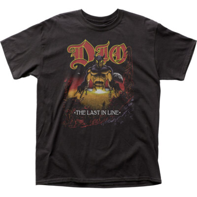Unisex Concert Shirt Dio Last In Line Band T-Shirt - Official