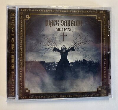 Black Sabbath - Paris 1970 CD Expensive Woodland Recordings Release NEW