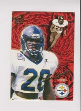 1999 Pacific Aurora #117 Amos Zereoue Rookie Card, West Virginia Mountaineers